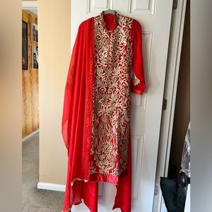 Red dress - worn 2 times size small